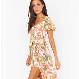Danielle Dress - Retro Blooms
